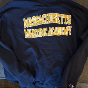 Champion Navy Massachusetts Maritime Academy Sweatshirt